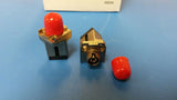 (1 PC) 503480-2 AMP Fiber Optic Connectors ADAPTER METAL SIM SC/FC CER