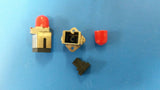 (1 PC) 503480-2 AMP Fiber Optic Connectors ADAPTER METAL SIM SC/FC CER