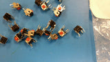 (10 PCS) SDTA-620-R BOURNS Tactile Switches 12volt 50mA 6mm Right Angle
