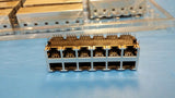 SS-73100-001 Connector Modular Stack Jack F 96 POS 2.54mm Terminal 12 Port