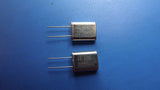 (10 PCS) HC49U22.1184MHz, 18pf, Criterion Precision Components