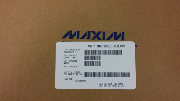 (10 PCS) MAX202CSE-T MAXIM Dual Transmitter/Receiver RS-232 16-Pin SOIC