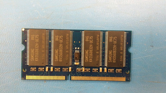 (1 brd) K4S560832H-UC75 SAMSUNG Synchronous DRAM 32MX8 5.4ns CMOS TSOP54