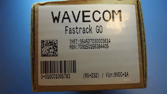 (1PC) WAVECOM FASTRACK GO RS232 SIERRA WIRELESS 9VDC 1A