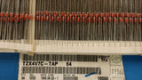 (75 PCS) TZX4V7C VISHAY VISHAY Diode Zener Single 4.7V 2% 500mW 2-Pin DO-35 Ammo