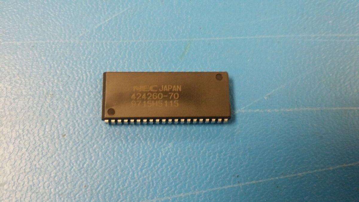 2x NEC UPD424260-70 Fast Page DRAM 256Kx16 70ns CMOS SOJ-40 Memory ICs