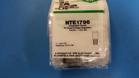 (1 PC) NTE1796, ECG1796, Integrated Circuit, Hybrid Switching Voltage Regulator