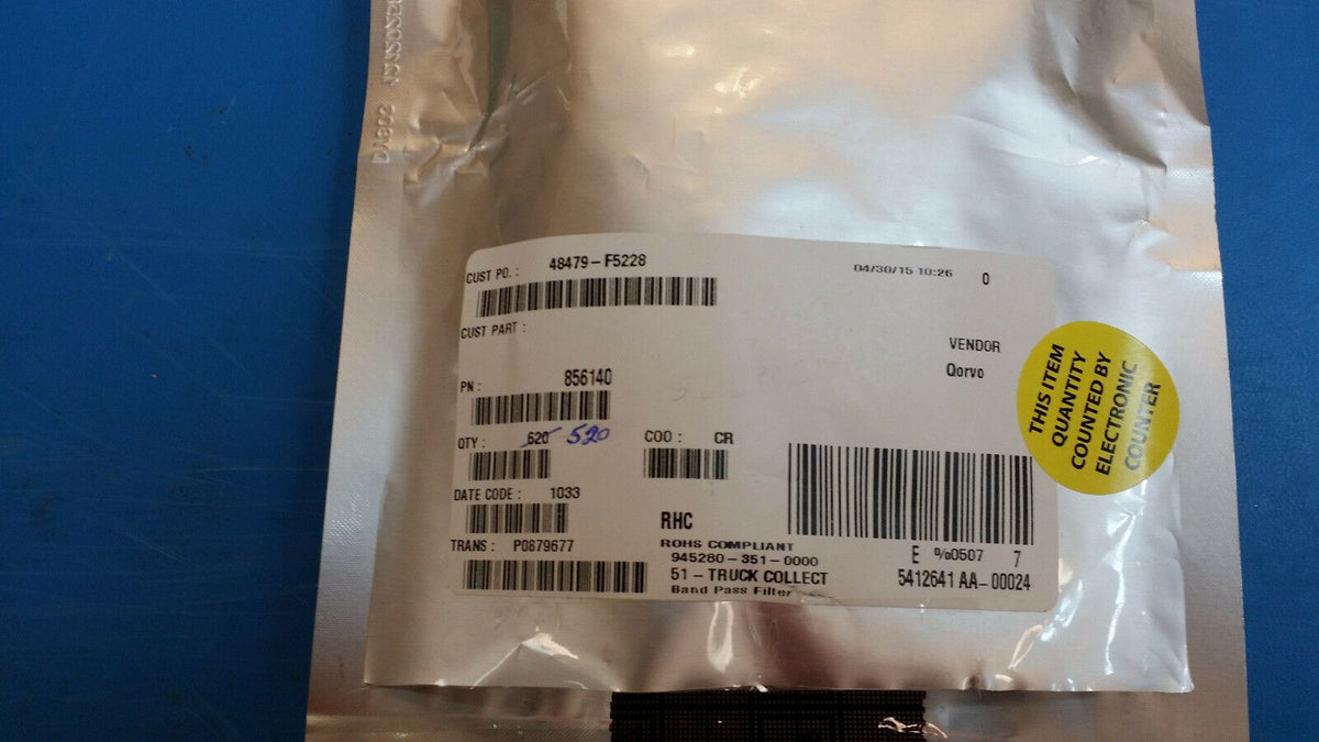 (1pc) 856140 TRIQUINT(Qorvo) SAW Filter 310.7MHzFrequency 50Ohm SMD 8P