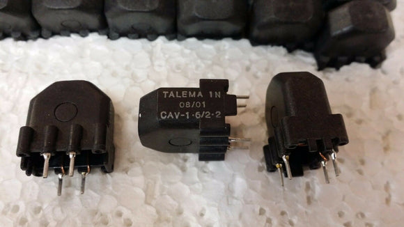 (2) CAV-1.6/2.2 TALEMA Common Mode Toroidal Chokes 1.6Amps 2.2mH Vertical Mount