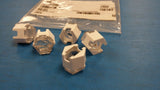 (5 PCS) Polymer Optics 172/147, LED Optic & Holder Kit