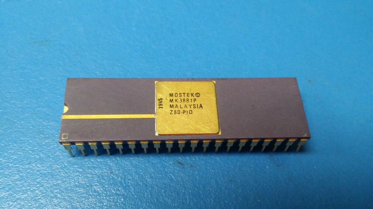 MK3881P/Z80-PIO MOSTEK CERAMIC 40 PIN DIP