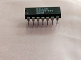 (5pcs) DS1000-250 Silicon Delay Line 5-Tap 1-Input 50ns ABS 250ns 14-Pin DIP