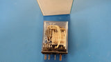 (1 PC) R12-17A3-120 NTE POWER RELAY 4PDT 120VAC 5A PLUG IN