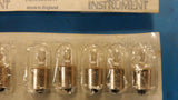 (5pcs) CM757 LAMP INCANDESCENT T-3 1/4 28V BAYONET