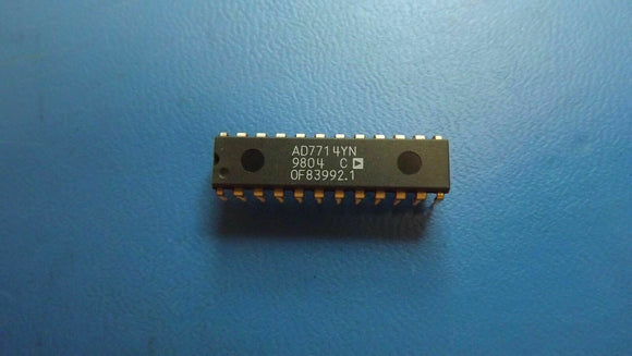 (1PC) AD7714YN ADC Single Delta-Sigma 1ksps 24-bit Serial 24-Pin PDIP