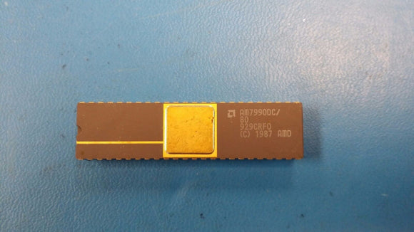 (1 PC) AM7990DC/80 AMD 1 CHANNEL(S) LOCAL AREA NETWORK CONTROLLER CDIP48