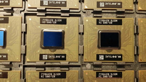 (1 PC) KC80526LL500128 INTEL 32-BIT, 500MHz, MICROPROCESSOR, PBGA495
