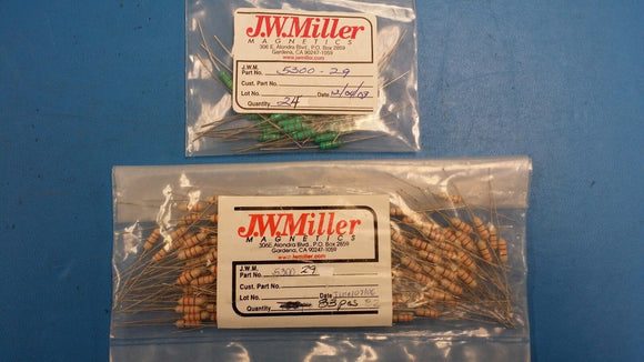 (10 PCS) 5300-29 JW MILLER Fixed RF Inductor 220uH 10%