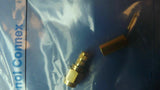 (1PC) 132113 Conn SMA PL 0Hz to 12.4GHz 50Ohm Crimp ST Cable Mount Gold