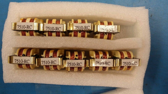 (1 PC) 7510-RC JW MILLER Ind Common Mode Choke 8mH 1KHz 1.6A Pin