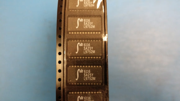 (2 PCS) IDT6116SA25Y SRAM Chip Async Single 5V 16K-Bit 2K x 8 25ns 24-Pin SOJ