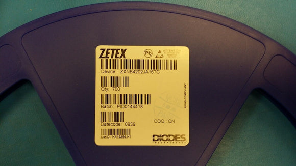 (2 PCS) ZXNB4202JA16TC ZETEX MOSFET BIAS TONE GENERATOR QFN-16 ROHS