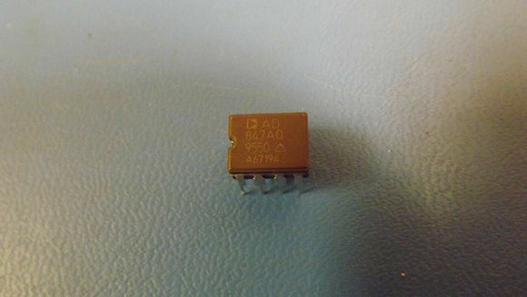 (10PCS) AD847AQ High Speed, Low PowerMonolithic Op Amp 8P CDIP