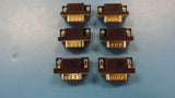 (6PCS) K22X-E9P-N KYCON D-SUB CONNECTOR, 9 POS