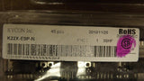 (6PCS) K22X-E9P-N KYCON D-SUB CONNECTOR, 9 POS
