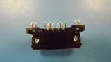 (6PCS) K22X-E9P-N KYCON D-SUB CONNECTOR, 9 POS