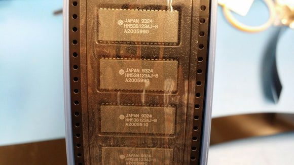 (10 PCS) HM538123AJ-8 HITACHI 128KX8 VIDEO DRAM, 80ns 40P SOJ