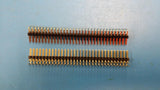 (2 PCS) TSW-132-08-G-D-RA Conn Unshrouded Header HDR 64 POS 2.54mm Solder RA