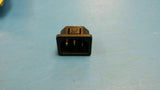 (5 PCS) 6100.4215 SCHUTER PWR ENT RCPT 10A SNAP-IN IEC320-C14 PANEL QC ROHS
