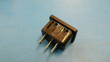 (5 PCS) 6100.4215 SCHUTER PWR ENT RCPT 10A SNAP-IN IEC320-C14 PANEL QC ROHS