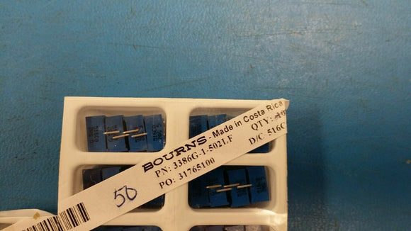 (10) 3386G-1-502LF Trimmer Pot 3/8