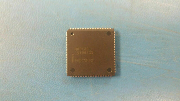 (1 PCS) N80188 INTEL Microprocessor, 16-Bit, 8MHz, MOS, PLCC68