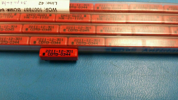 (1 PC) 2211-12-301 COTO RELAY REED SPDT 250MA 12V