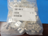 (100PCS) 01270001Z Littelfuse Fuse Clips ACS CLIP 9/16" SLIVER PLATED