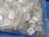 (100PCS) 01270001Z Littelfuse Fuse Clips ACS CLIP 9/16" SLIVER PLATED