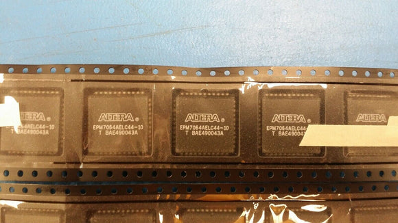 (2 PCS) EPM7064AELC44-10 ALTERA IC CPLD 64MC 10NS 44PLCC