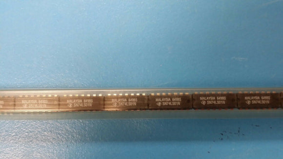 (25 PCS) SN74LS01N TI Quadruple 2-Input Positive NAND Gate IC DIP-14