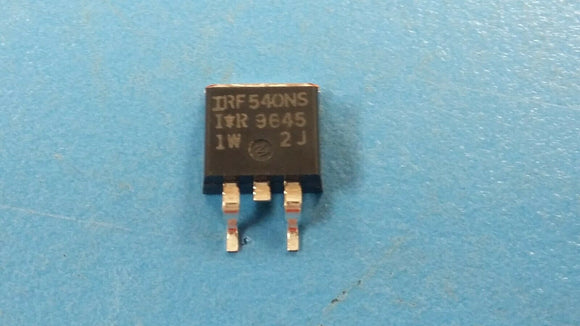 (10 pcs) IRF540NS Trans MOSFET N-CH Si 100V 33A 3-Pin(2+Tab) D2PAK