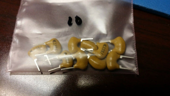 (10 PCS) KBR-3.58MSA AVX Resonators 3.58MHZ 0.5% WATER RESISTANT RADIAL