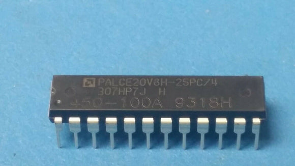 (2 PCS) PALCE20V8H-25PC/4 AMD EE PLD, 25ns, PAL-Type, CMOS, PDIP24