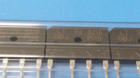 (10 PCS) GBJ2510-F LITEON BRIDGE RECT 1PHASE 1KV 25A GBJ ROHS