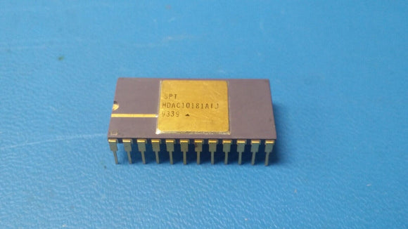(1 PC) HDAC10181AIJ SPT, D/A Converter, 8-Bit, 1 Func, Bipolar, GOLD-CDIP24