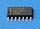 (10 PCS) DM74ALS05AM Buffer/Driver 6-CH Inverting Open Collector Bipolar SOIC-14
