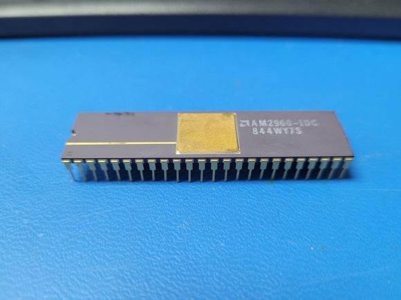 (1 PC) AMD AM2960-1DC EDAC Ceramic CPU IC NOS High Yield Gold 40 PIN CDIP