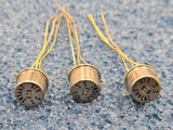 (3PCS) 2N3440 TRANSISTOR NPN 250V 20MA TO-39 (Gold Leads)