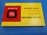 (5PCS) Ohmite 2905 (B5J3K0), 3K Ohm 5-1/4 Watt Wirewound Resistors 5.25W